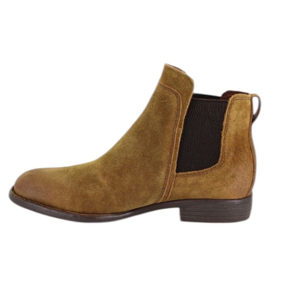 Born Laney Rust Tobacco Distressed Suede Boots – Sz 9.5M